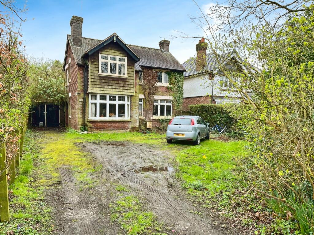 Front of property before renovation