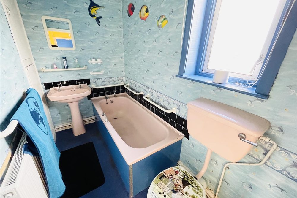 Bathroom before