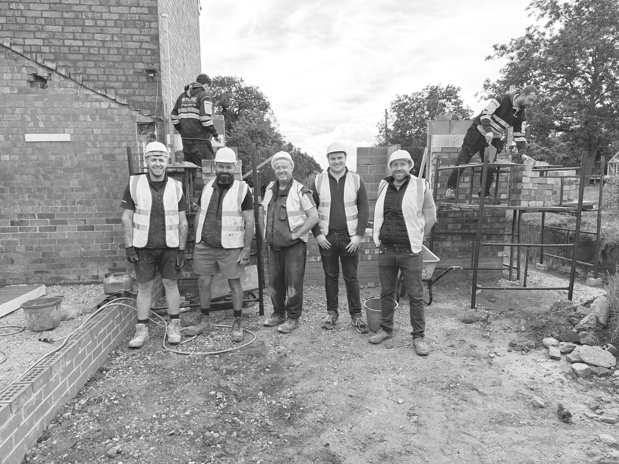 The Vincent James Construction Ltd team